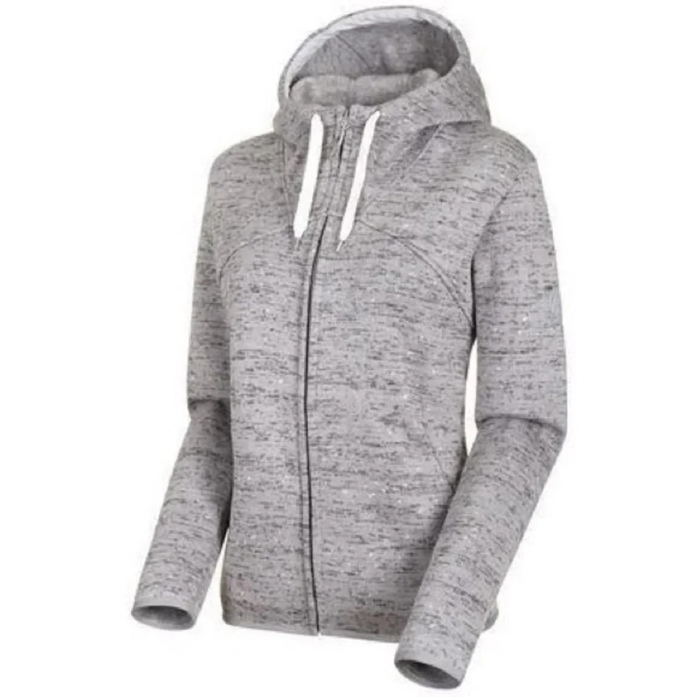 Mammut • Chamuera Midlayer Grey Hooded Cozy Warm Winter Fleece Sweatshirt XS